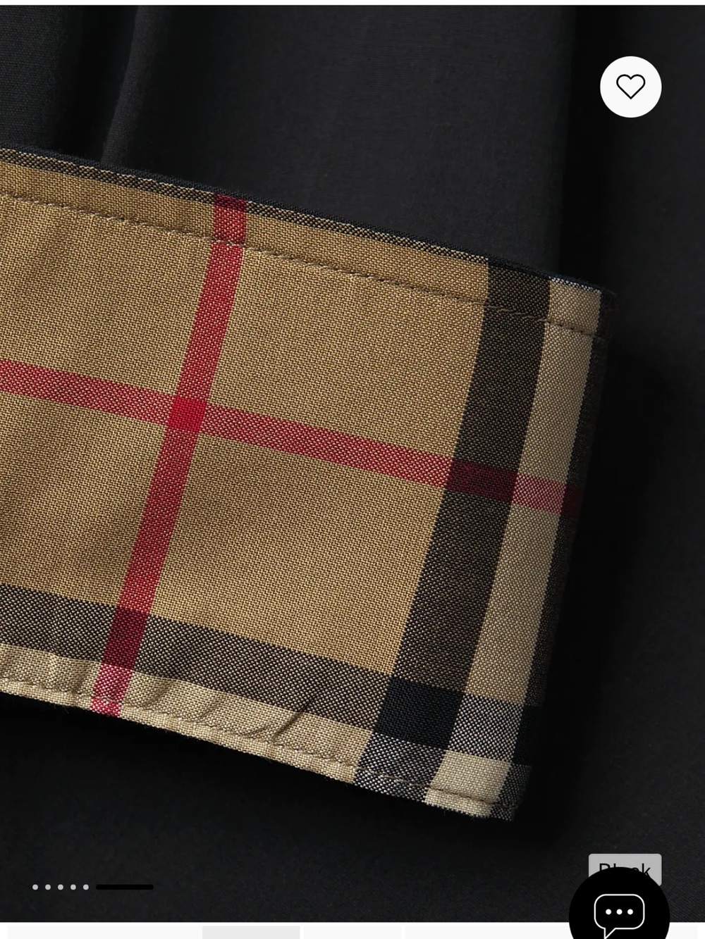 Burberry Black Long-Sleeve Dress Shirt - Picture 4 of 4